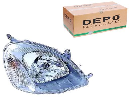 PRO/212-11A2R-LD-EM DEP - ФАРА TOYOTA YARIS H4 99-05 PR СИГНАЛ ПОВОРОТА P