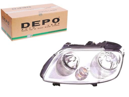 PRO/441-1193L-LD-EM DEP - ФАРА VW CADDY III TOURAN H7 H1 03-15 LE DEPO