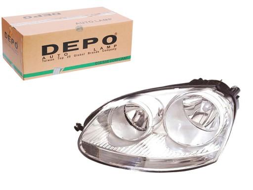 PRO/441-1171L-LDEM1 DEP - ФАРА VW GOLF V JETTA III H7 H7 03-10- LE DEPO