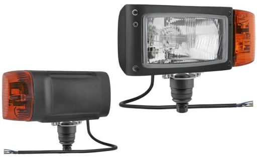 REPR1.24268.02 - Фара передня ліва H4 246x110 покажчик повороту