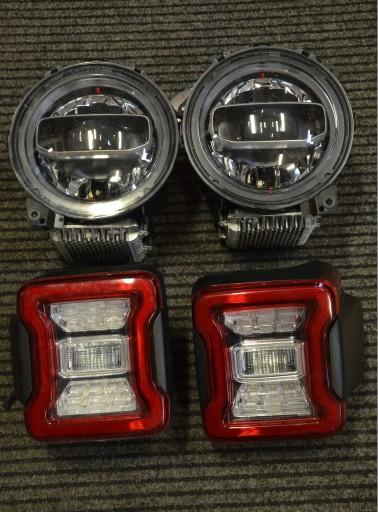 55112880AD 55112880AD - ФАРЫ ПЕРЕДНИЕ ФОНАРИ ЗАДНИЕ LED WRANGLER JL 18+ EU