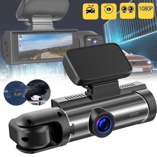 АВТОМОБІЛЬНИЙ РЕЄСТРАТОР, ПЕРЕДНЯ ЗАДНЯ ЗАПИС НА ПАНЕЛІ КАМЕРА