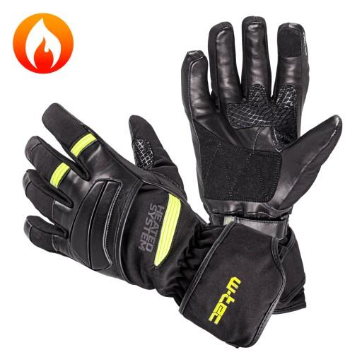 ПЕРЧАТКИ С ПОДОГРЕВОМ W-TEC HEATRIDE, ЗЕЛЕНЫЕ, XXL