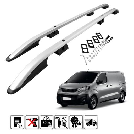 PEEX.73.0002 - Рейлінги на дах для PEUGEOT EXPERT довгі L2 + 2016