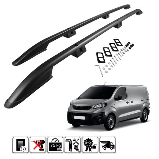 PEEX.73.0005 - Рейлінги на дах для PEUGEOT EXPERT довгі L2 + 2016
