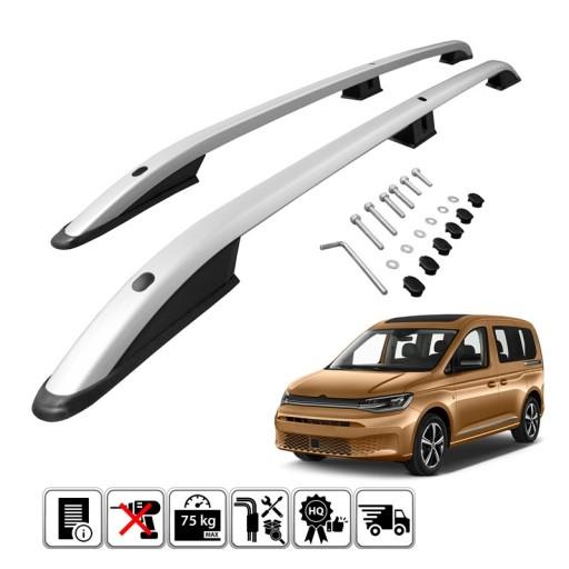 MR01069S - РЕЙЛІНГИ НА ДАХ ДЛЯ VOLKSWAGEN CADDY + 2020 КОРОТКІ