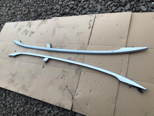 СРІБЛЯСТІ РЕЙЛІНГИ VOLKSWAGEN SHARAN MK1 LIFT 00-10