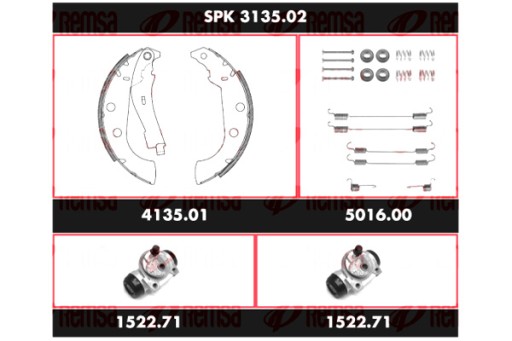 SPK 3135.02 - REMSA REMSA АВТОЗАПЧАСТИНИ