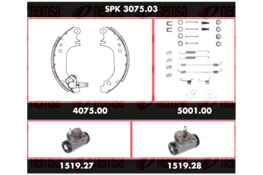 SPK 3075.03 - REMSA REMSA АВТОЗАПЧАСТИНИ