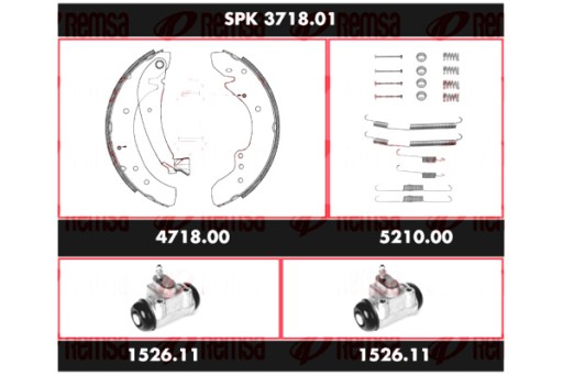 SPK 3718.01 - REMSA REMSA АВТОЗАПЧАСТИНИ