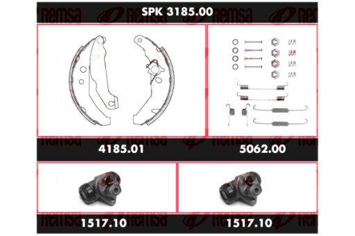 SPK 3185.00 - REMSA REMSA АВТОЗАПЧАСТИНИ