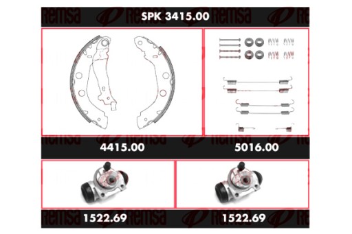 SPK 3415.00 - REMSA REMSA АВТОЗАПЧАСТИНИ