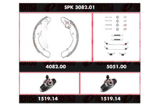 SPK 3082.01 - REMSA REMSA АВТОЗАПЧАСТИНИ