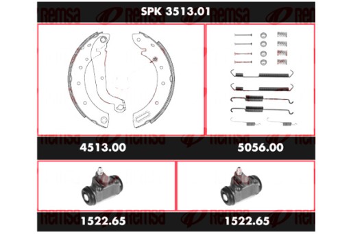 SPK 3513.01 - REMSA REMSA АВТОЗАПЧАСТИНИ