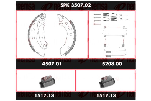 SPK 3507.02 - REMSA REMSA АВТОЗАПЧАСТИНИ