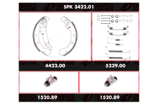 SPK 3422.01 - REMSA REMSA АВТОЗАПЧАСТИНИ