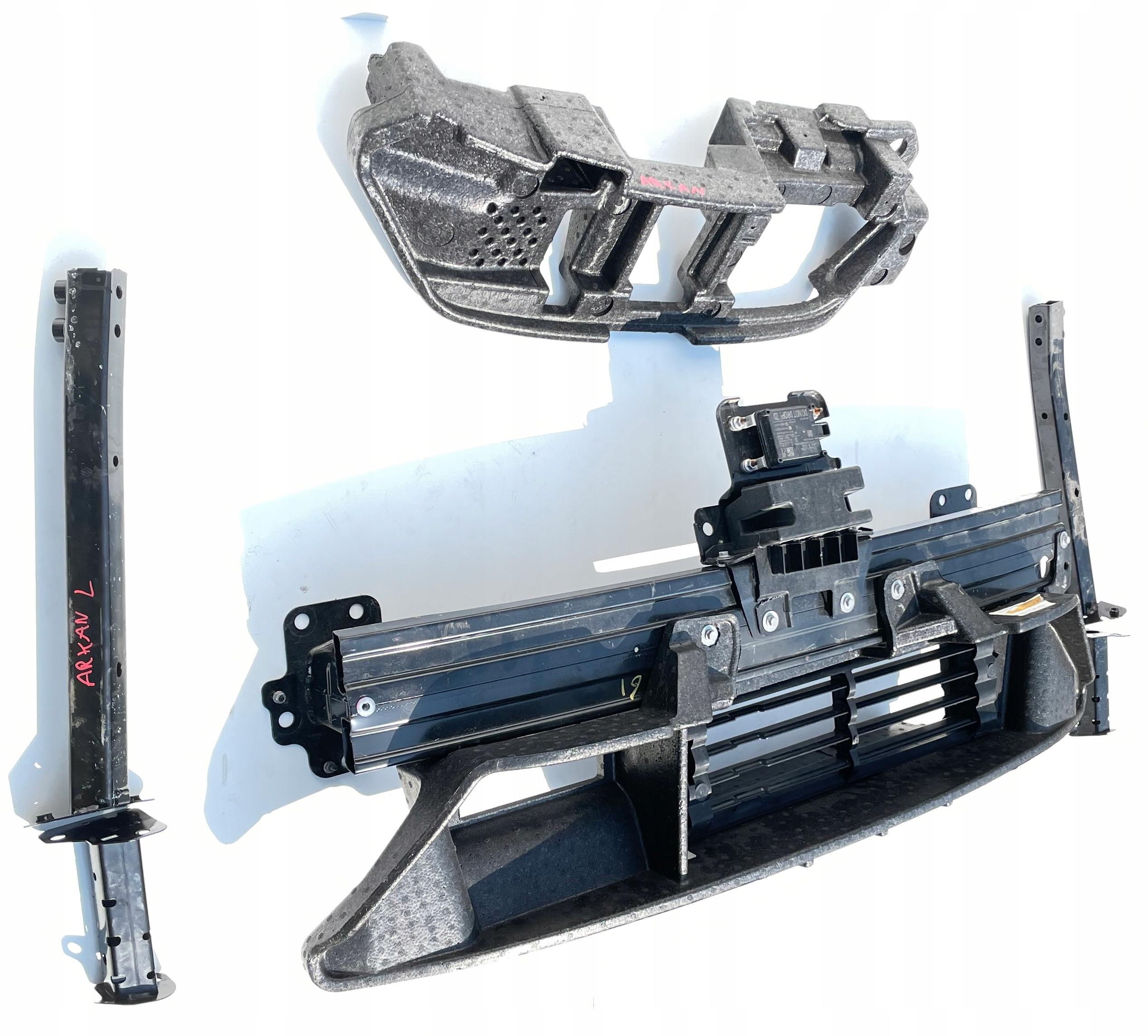 RENAULT ARKANA ЗОНА РАЗДАВЛИВАНИЯ БАЛКА ВПУСКНЫЕ РАДИАТОРЫ