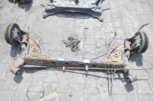 Renault captur и задняя балка с барабанной подвеской