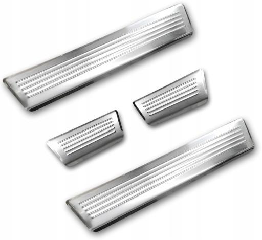 RENAULT CAPTUR II 2019-НАКЛАДКИ НА ПОРОГИ