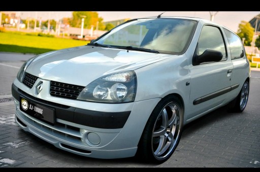 RENAULT CLIO II *ЮБКА ПЕРЕДНЕГО БАМПЕРА *DJ-TUNING