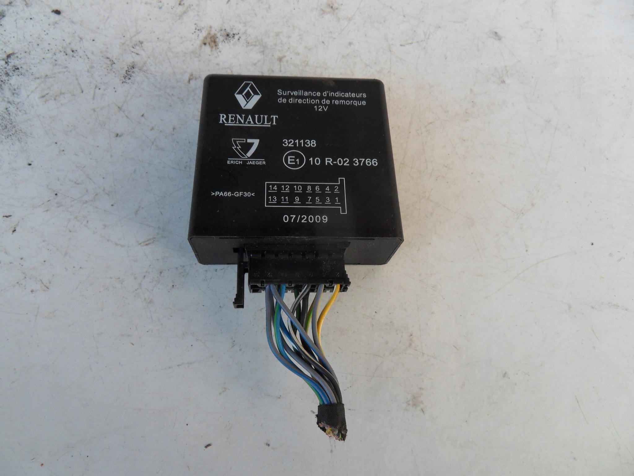 2 2001-2010 - RENAULT CLIO II LIFT 01-10 МОДУЛЬ ДРАЙВЕР КРЮКА