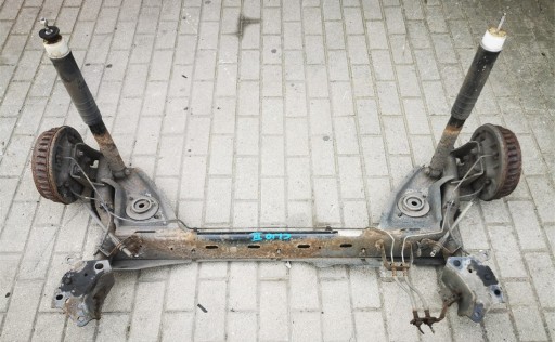 145R665H5 - Міст renault clio iv hb, балка задньої підвіски, повне розбирання