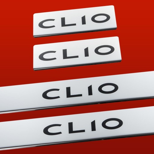 RENAULT CLIO MK4 5-дверний глянцевий накладки з нержавіючої сталі 304 Оздоблення