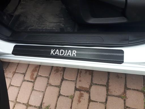 RENAULT KADJAR ЗАЩИТНЫЕ НАКЛЕЙКИ НА ПОРОГИ