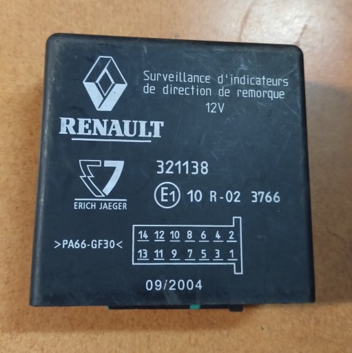 МОДУЛЬ ГАКА RENAULT LAGUNA II 321138