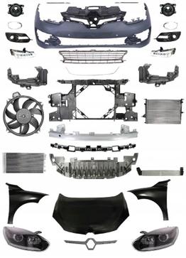 KOMPLETNYPRZOD69991 - RENAULT MEGANE III 3 LIFT 13-16 ПЕРЕДНЯЯ ЧАСТЬ В ЦЕЛОМ