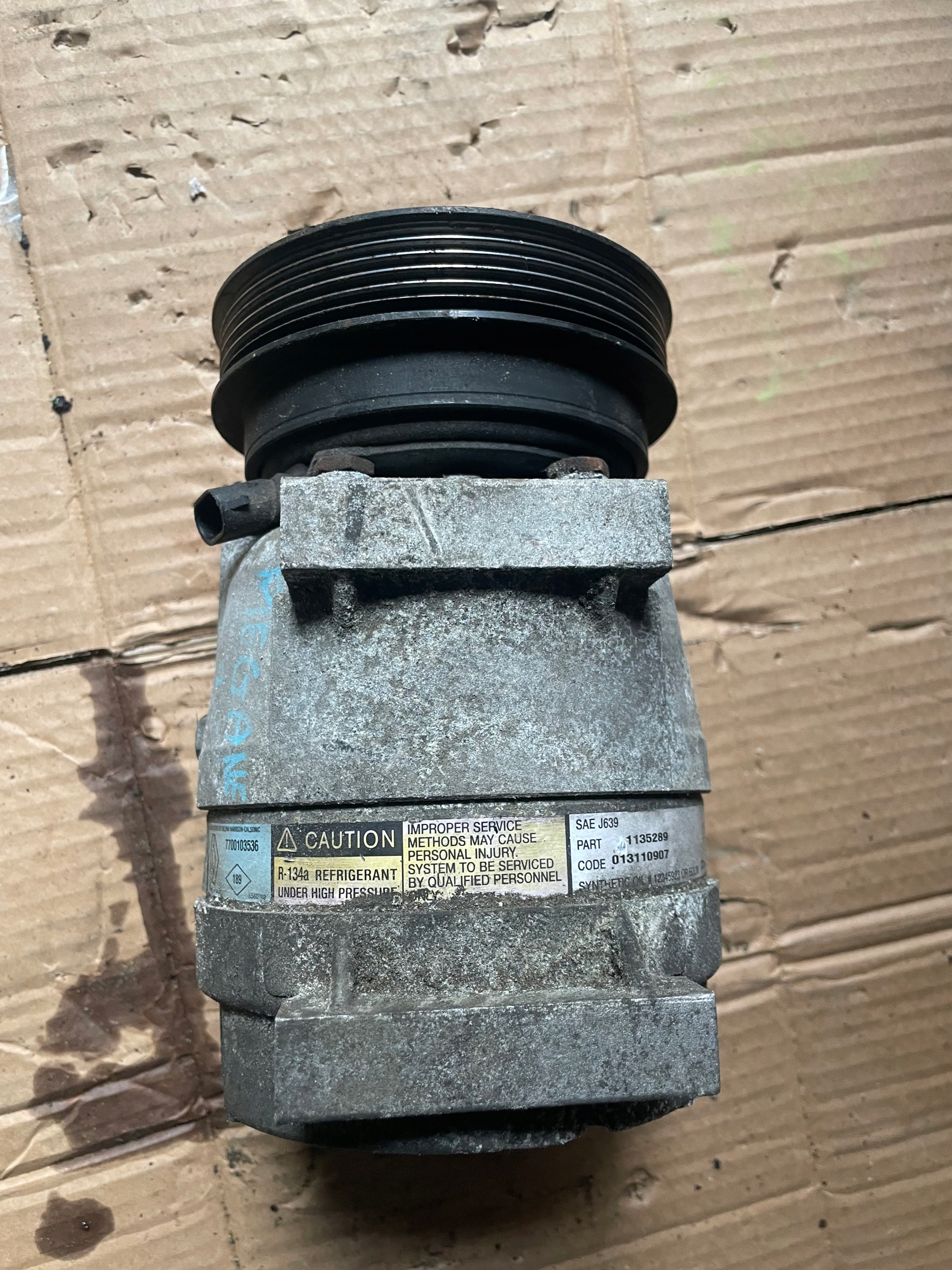 7700103536 - RENAULT SCENIC & LIFT 1.6 16V КОМПРЕССОР КОМПРЕССОР