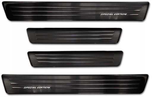 RENAULT ZOE 5D FL 2019-НАКЛАДКИ НА БОКОВЫЕ ЮБКИ