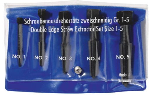 RENNSTEIG Набор экстракторов для винтов 471 900 3 от M5 до M20, 5 предметов