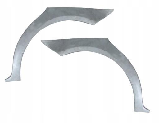 95268351 95268451 - РЕМОНТ ЗАДНЬОГО КРИЛА VW POLO 9N 5D 01-09 LE+PR