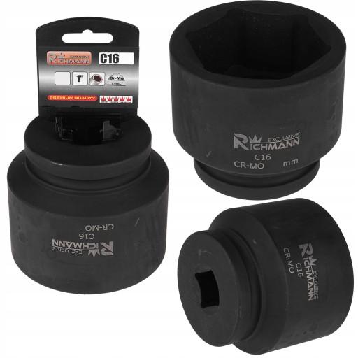 УДАРНАЯ ГОЛОВКА RICHMANN 1 ДЮЙМ, 85 ММ, 6-СТОРОННЯЯ, ХРОМОМОЛИБДЕНОВАЯ C1695