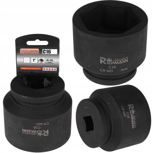 УДАРНАЯ ГОЛОВКА RICHMANN 1 ДЮЙМ, 85 ММ, 6-СТОРОННЯЯ, ХРОМОМОЛИБДЕНОВАЯ C1695