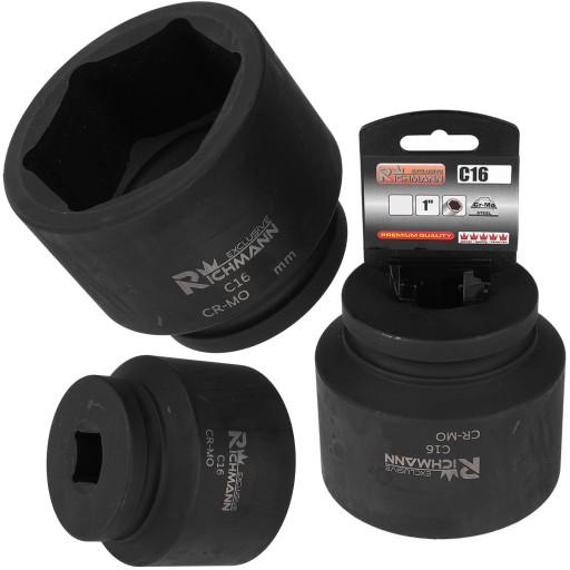 УДАРНАЯ ГОЛОВКА RICHMANN 1 ДЮЙМ, 85 ММ, 6-СТОРОННЯЯ, ХРОМОМОЛИБДЕНОВАЯ C1695