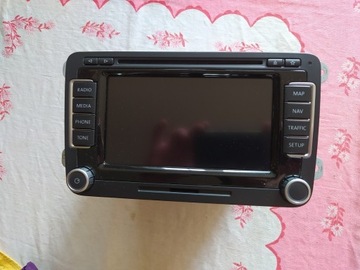 RNS510 2DIN Заводські Vw, Skoda, Seat весь комплект