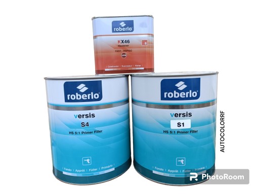 ROBERLO грунтовка VERSIS PREMIUM (S4-сірий колір) - 2.5 L компл. З ЗАТВ.KX46