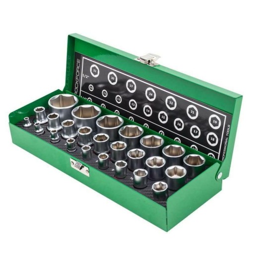 НАБІР КЛЮЧІВ ROCKFORCE 25 шт. 1/2