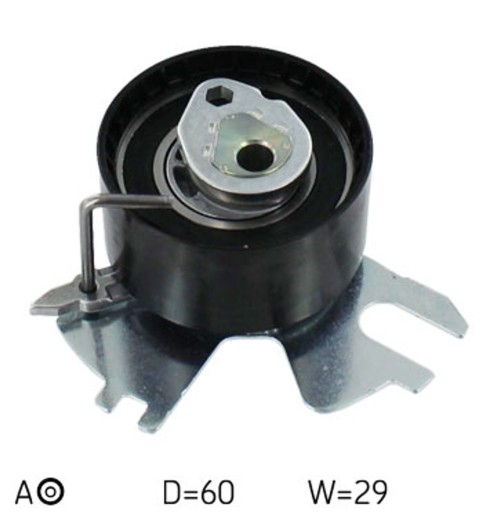 13205 - РОЛИК РЕМЕНЯ ГРМ PEUGEOT 2.0 HDI 09-