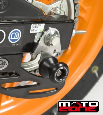 РОЛИКОВЫЕ РОЛИКИ R&G ПОВОРОТНИКА HONDA CBR125R 11 ЧЕРНЫЕ