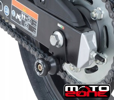 РОЛИКОВЫЕ РОЛИКИ R&G ПОВОРОТНИКИ HONDA CBR500R 13-18 ЧЕРНЫЕ