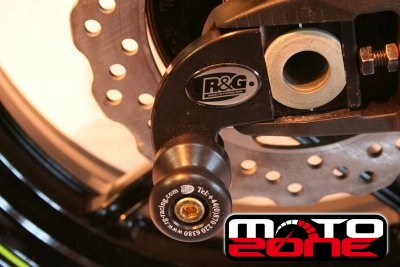 РОЛИКОВЫЕ РОЛИКИ R&G KAWASAKI ZX-6R 07-18 ЧЕРНЫЕ