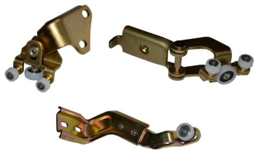 #0224 - РОЛИКОВЫЕ ТЕЛЕЖКИ БОКОВОЙ ДВЕРИ КОМПЛЕКТ VW LT 35 КОМПЛ