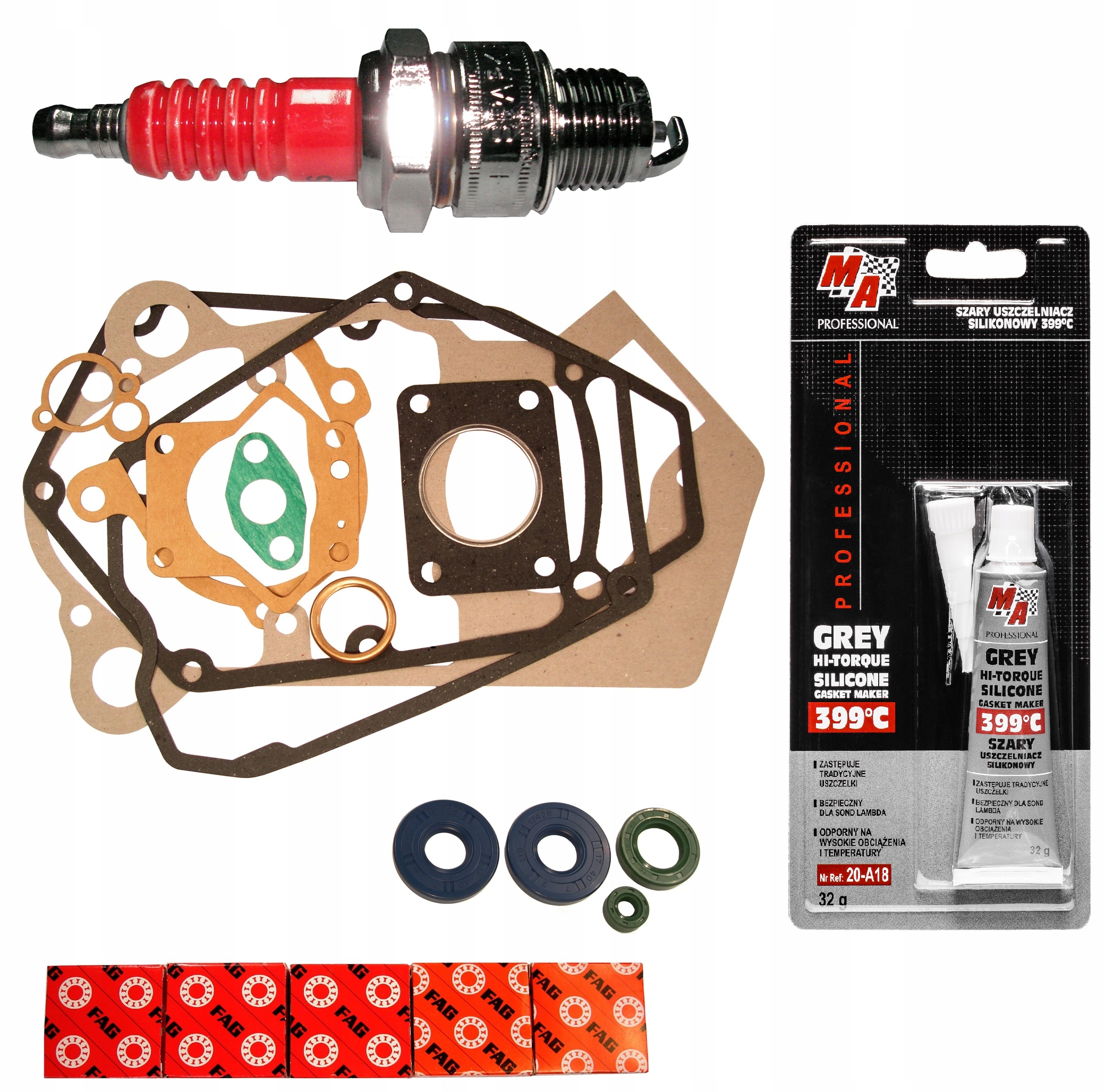 889776788 - ROMET OGAR 205 МОТОРНЫЙ КОРПУС КАДЕТСКИЙ ПОДШИПНИК ПРОКЛАДКИ