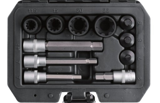 НАБОР КЛЮЧЕЙ ДЛЯ ТОРМОЗНЫХ СУППОРТОВ ROKS 11 CZ, VAG, BMW, PSA, MB