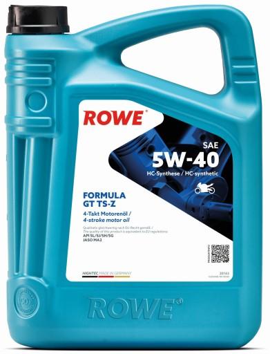 ROWE - HIGHTEC FORMULA GT TS-Z 5W40 - 5л