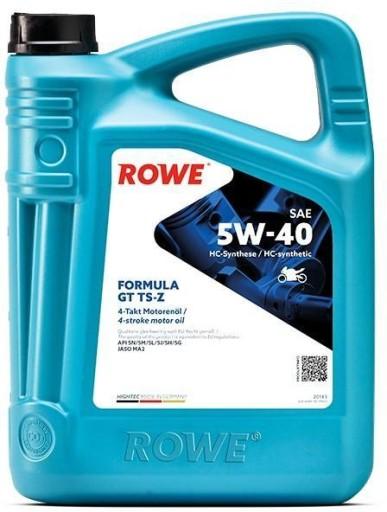 ROWE HIGHTEC FORMULA GT TS-Z МАСЛО 5W40 5л