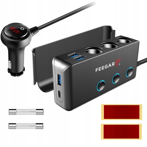 FEEGAR ГНІЗДО ДЛЯ ЗАПАЛЮВАЧКИ 12-24V USB